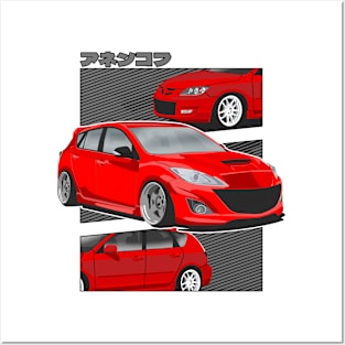 Mazda 3 bl 2gen Japanese Comics Posters and Art